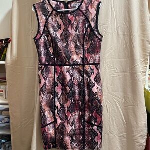 Woman’s Jennifer Lopez Snake Skin Print size 12 dress